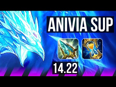 ANIVIA & Corki vs RAKAN & Tristana (SUP) | Rank 6 Anivia | KR Master | 14.22