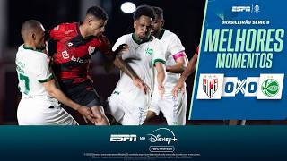 JANDREI PEGA PÊNALTI, E ATLÉTICO-GO E JUVENTUDE EMPATAM SEM GOLS NA SÉRIE B | MELHORES MOMENTOS