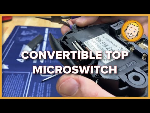 Convertible Top Locking Micro Switch Replacement | Porsche Boxster 986 987