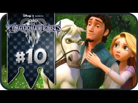 Kingdom Hearts 3 Walkthrough Part 10 ((PS4)) English - No Commentary - Tangled