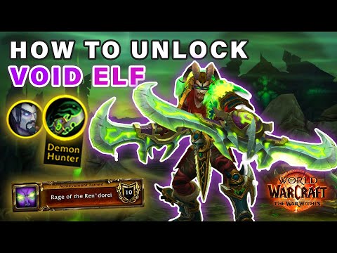 How to Unlock Void Elf Demon Hunter ► World of Warcraft
