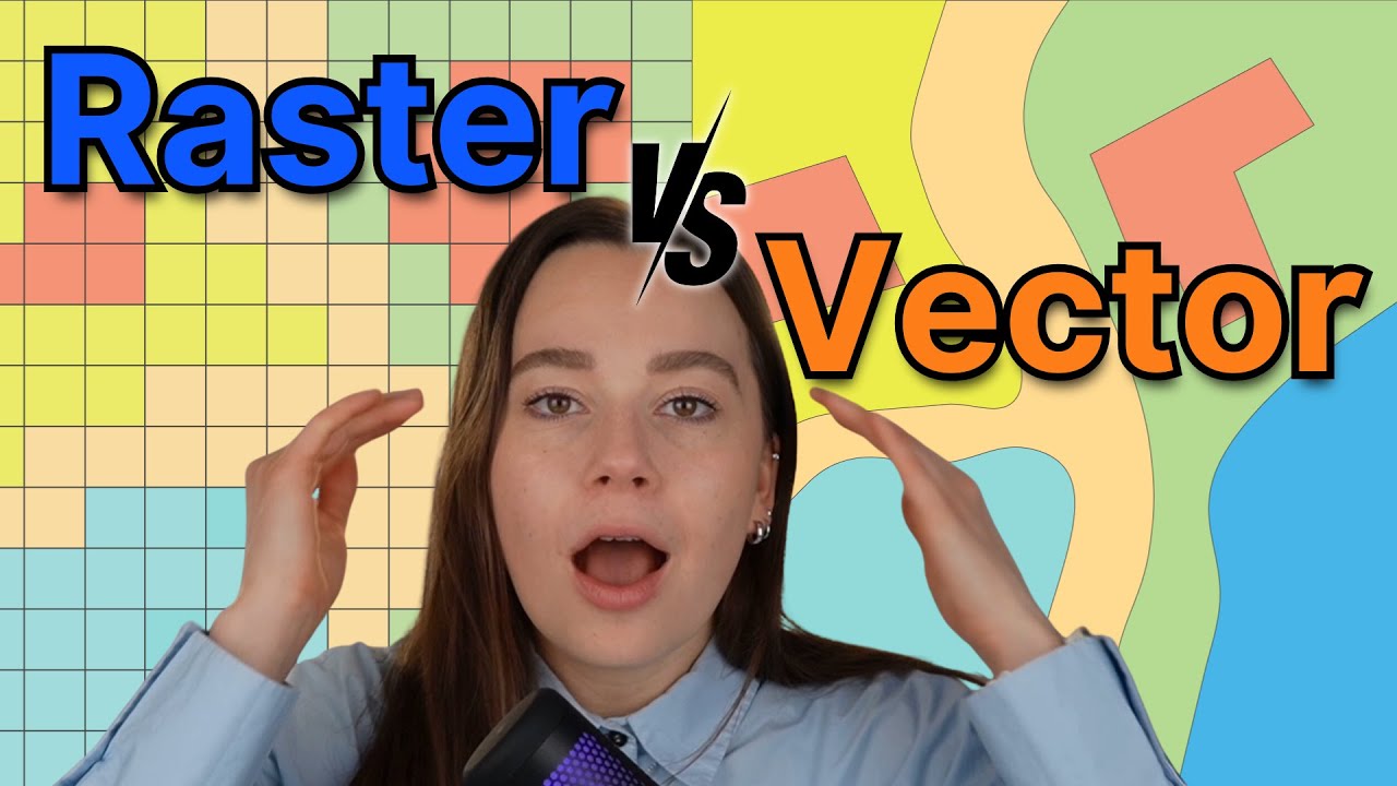 Vector vs. Raster Data Explained | Beginner-Friendly GIS Course
