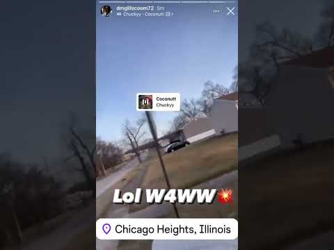 Lil Scoom (DMG 🔱) spinning through WDG Hood