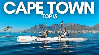 CAPE TOWN 15 incredible things to do 😍 | Part 2