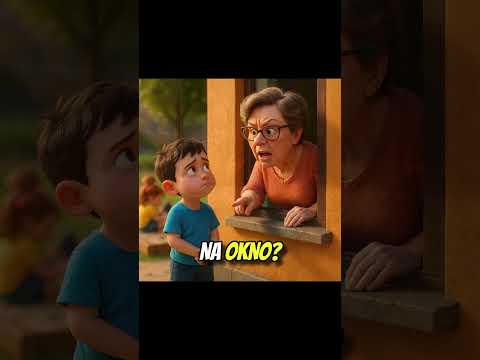 Směšný příběh o Pepíčkovi a okně, který vás rozesměje!