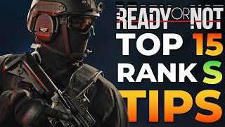 Ready or Not 1.0 - Top 15 Rank S Tips