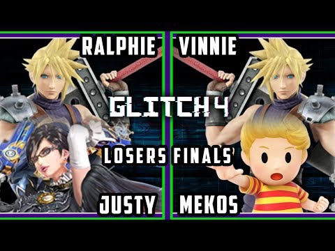 Glitch 4 - Ho3K | Ralphie & justy Vs. CsG | Mekos & Vinnie - Wii U Doubles Losers Finals