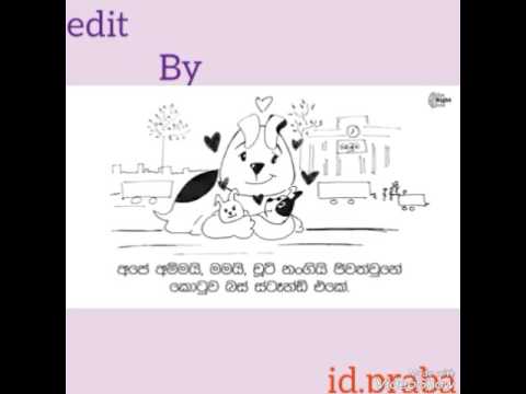 Id.praba  ( මේක මාර දුක හිතෙන සිද්ධියක් ) අනිවාර්යයෙන්ම බලන්ඩ .....😔😔😔😔😔😔