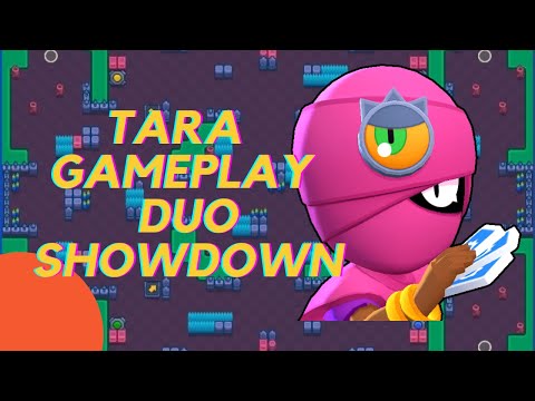 HOW TO PLAY TARA,SHOWDOWN GAMEPLAY,TARA GAMEPLAY,LEVEL8 TARA,WITH GADGET,BRAWL STARS PRO TIPS&TRICKS