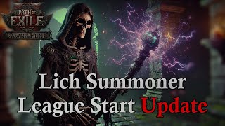 League Starting Summoner Lich Made Easy! | Dawn of The Hunt PoE 2