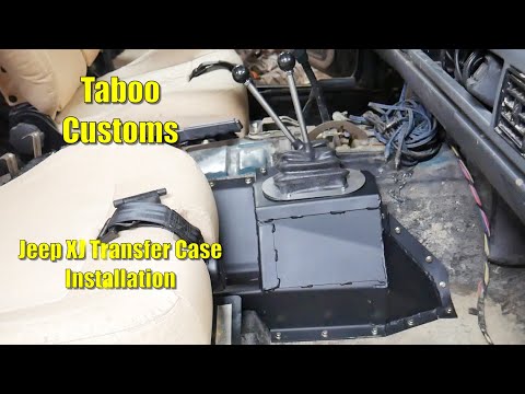 Dana 300 Transfer Case Install in a Jeep Cherokee XJ