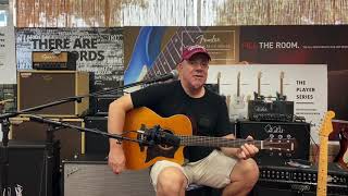Video thumbnail for Tweed Hut tries out the Yamaha AC3R Acoustic Guitar by Tweed Hut Music
