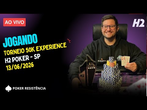 JOGANDO POKER LIVE - TORNEIO 50K EXPERIENCE - EM SÃO PAULO
