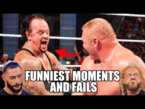 WWE FUNNIEST MOMENTS AND FAILS!