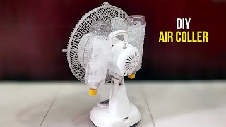 Simple Trick to Make Air Cooler | DIY Cooling Fan | Homemade AC