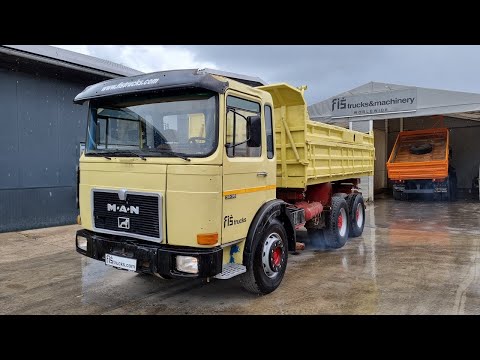 MAN 32.321 6X4 tipper - FIŠ TRUCKS SLOVENIA