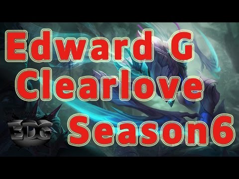 Edward Gaming Clearlove Kha'Zix Jungle vs Elise Patch 6.19 in NA