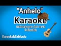 Anhelo - Karaoke - Relámpagos del norte/Intocable