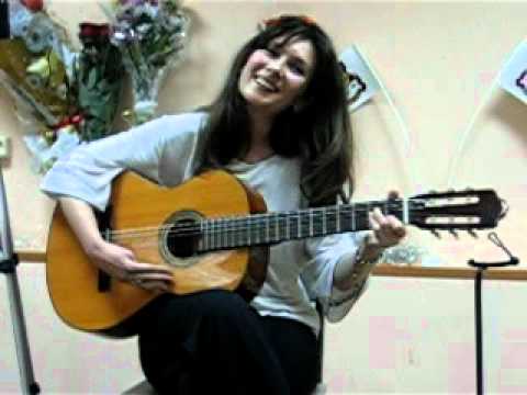 Maria Manakova is singing a romance :)