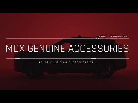 MDX Genuine Accessories | Precision Crafted Personalization