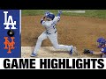Dodgers Vs Mets Game Highlights 8 15 21 MLB Highlights