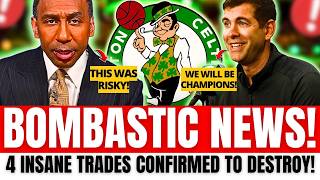 BOMB NEWS! 4 NBA STARS CONFIRMED IN MASSIVE BOSTON CELTICS TRADE?! | NBA