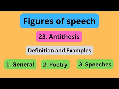 Antithesis | Definition & Examples of Antithesis in Daily Use | What is Antithesis