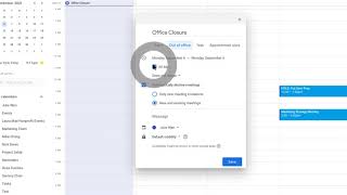 How to: Block off time in Google Calendar