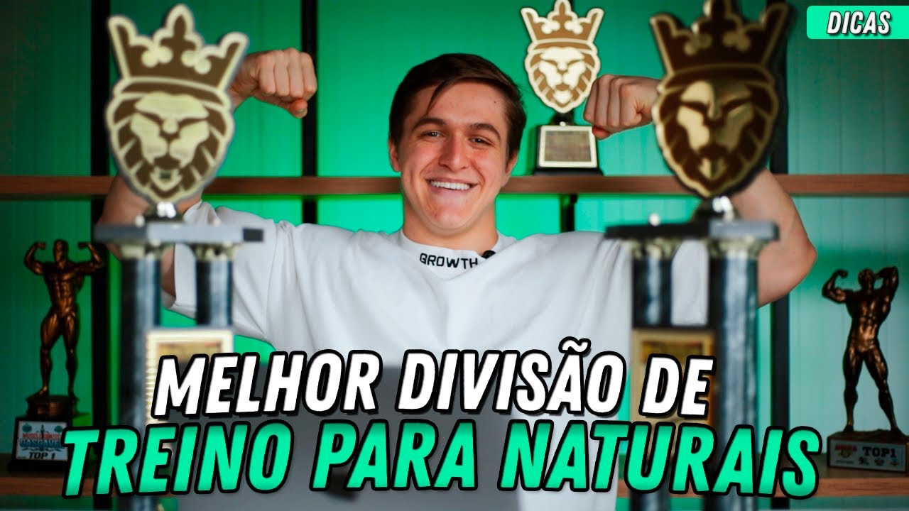 MELHOR DIVISÃO DE TREINOS PARA NATURAIS!!! 😱🌱