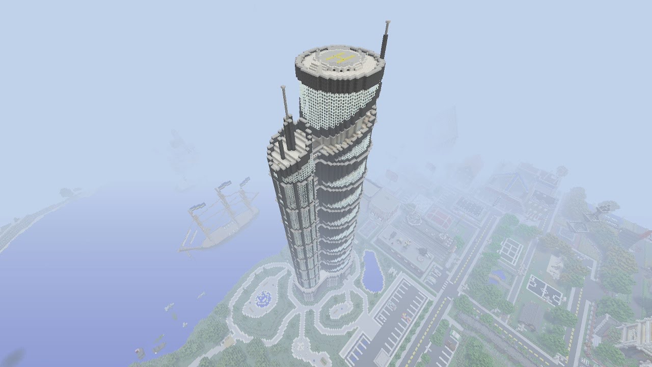 Minecraft xbox Epic Structures: U.B. Drones Inc. (Modern Skyscraper)