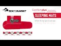 Sea To Summit Comfort Plus Insulated Mat 550 mm 1830 mm Raudona