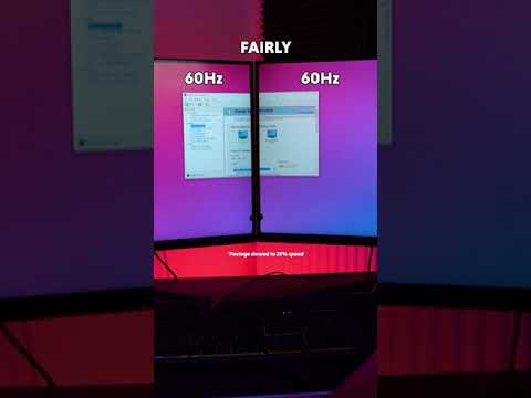 You wont believe the difference! Monitor Refresh rates test