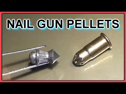.22 Ammo for the Apocalypse - NAIL GUN BLANKS -  Intense Velocities!