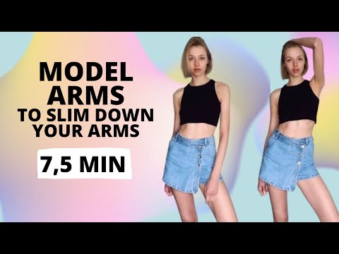 Best Workout to get slim Model Arms / Nina Dapper