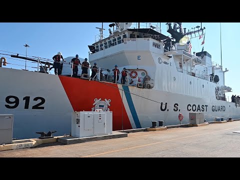 USCG Cutter Legare Homeport Return