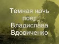 Темная ночь поет Владислава Вдовиченко 