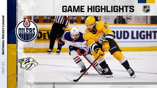 Oilers @ Predators 12/13 | NHL Highlights 2022