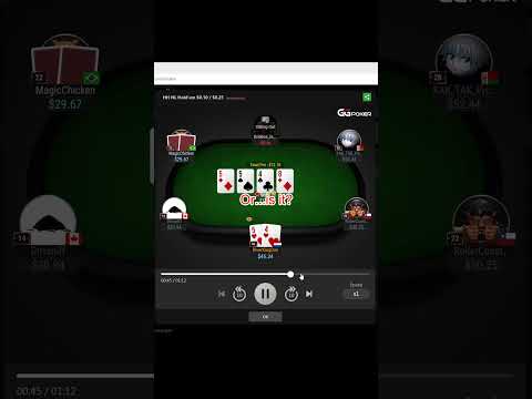 Who gets Bad Beat #2 - Bad Beat Poker Online #poker #badbeats #badbeat #pokeronline #pokershort