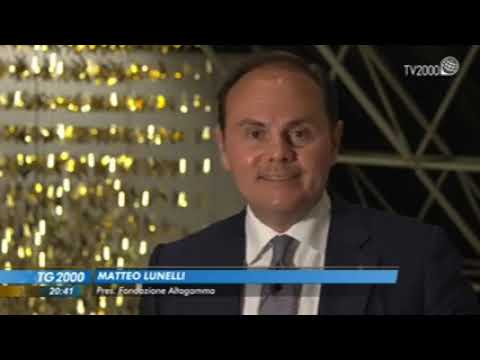 Matteo Lunelli, Presidente Altagamma, su TG 2000 - TV 2000 - 25 maggio 2021