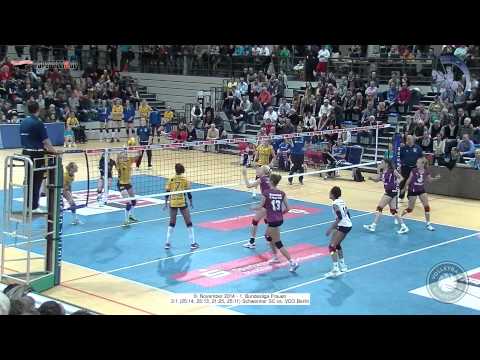 3:1 Schweriner SC vs. VCO Berlin - 8.11.2014