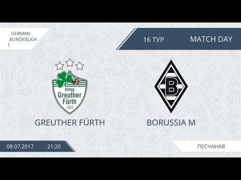 AFL17. Germany. Bundesliga 1. Day 16. Greuter Fürth - Borussia M