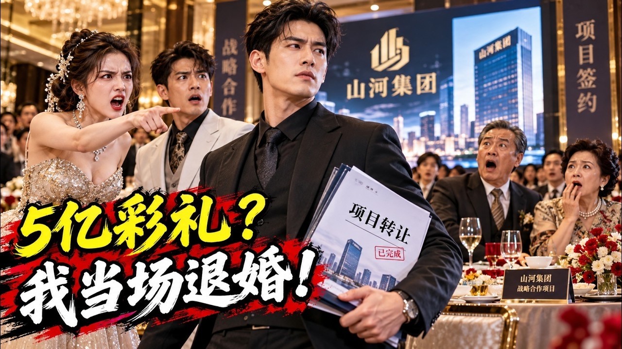 跟了我7年的施工隊在通車前3天集體停工，還逼我要30%股份！未婚妻也拿5億聘金威脅退婚，我直接清場，?