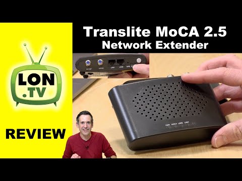 Translite MoCA 2.5 Network Extender Review - 2.5 gigabits with two ethernet ports