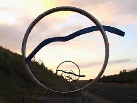 Dancing at the Crossroads installation - Dan George