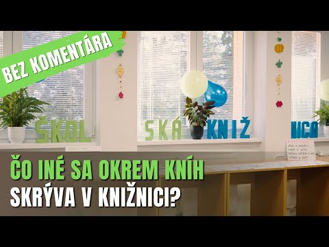 BEZ KOMENTÁRA: Škola v Sobranciach má novú knižnicu