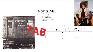 Seru Giran - Voy a Mil Cover de Bajo + Transcripción + Partitura + Tab