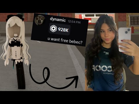 robbing a famous egirls roblox account...