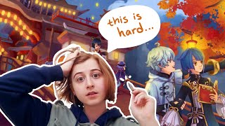 Trying to win this Genshin Art contest