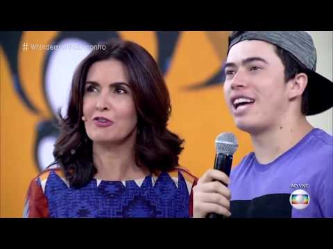 Whindersson Nunes choca Fátima Bernardes no Encontro 04\01\2019