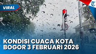 Prakiraan Cuaca Kota Bogor Selasa 3 Februari, Waspada Potensi Hujan Mulai Sore Hari